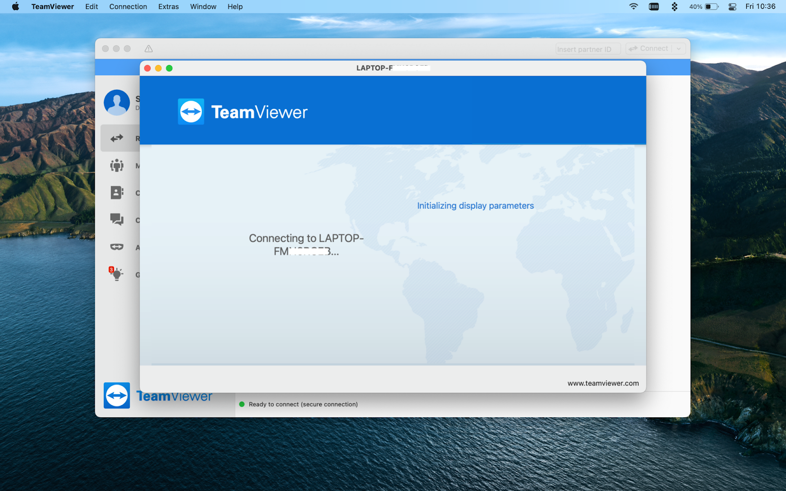unattended access teamviewer for mac